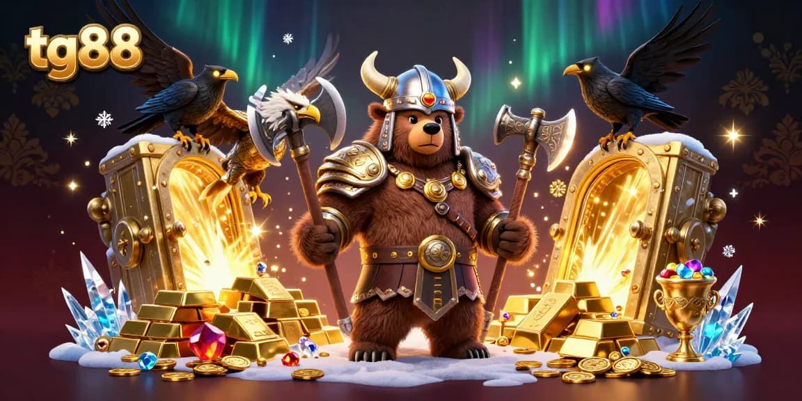 Engage with tg88 in a vibrant 3D gaming realm packed with treasures and creatures.
