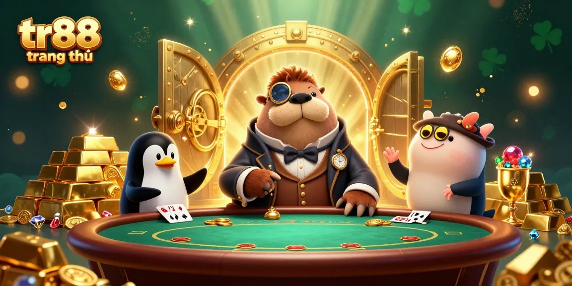 Experience excitement at tr88 trang chủ with our vibrant underwater casino illustration.