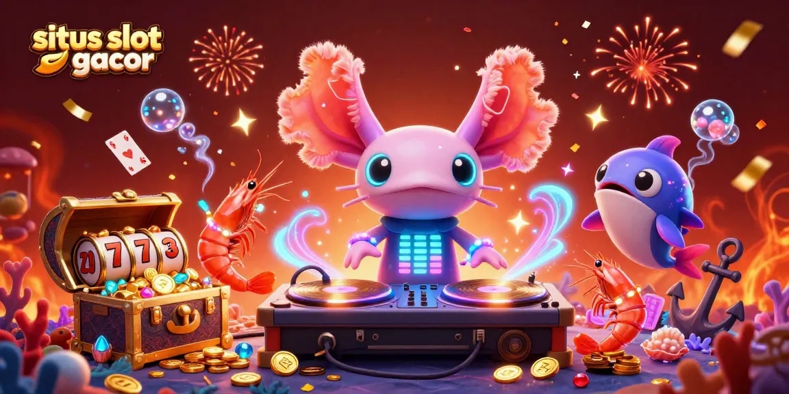 Experience the excitement of situs slot gacor with vibrant characters and dynamic slot elements.