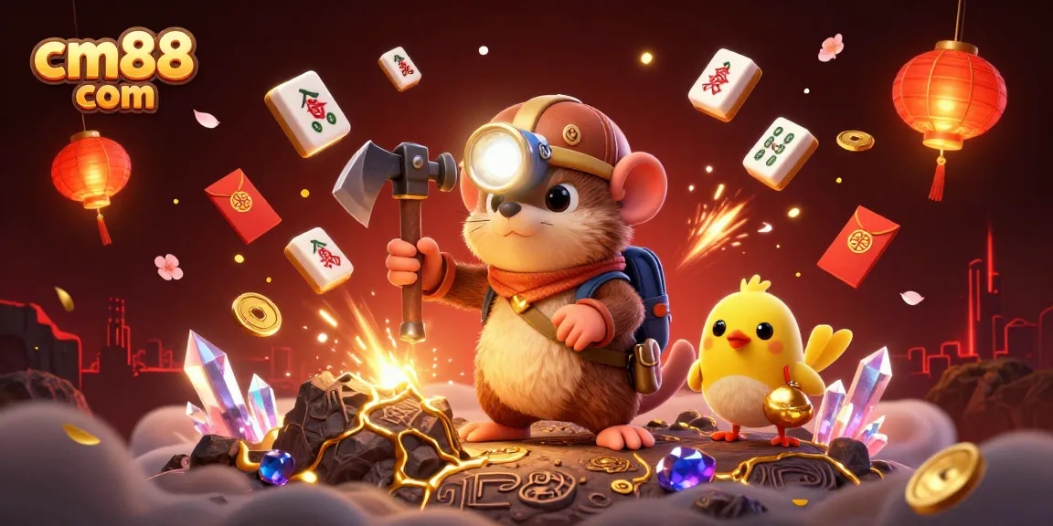 Play exciting games at cm88 com with vibrant treasure hunting adventures and dynamic casino elements.