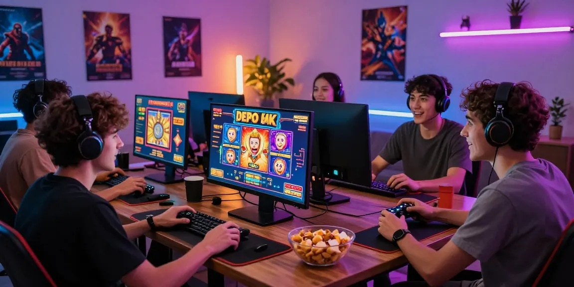 Engaging online gaming experience with excitement around slot depo 5k.