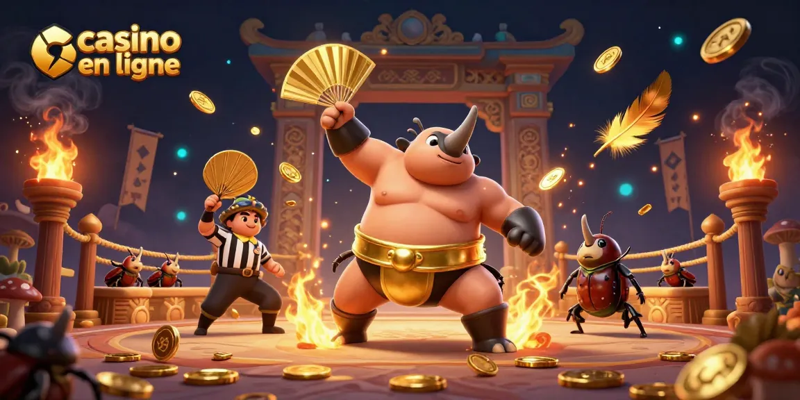 Plongez dans l'univers vibrant de casino en ligne avec des personnages dynamiques et des éléments de jeu captivants.