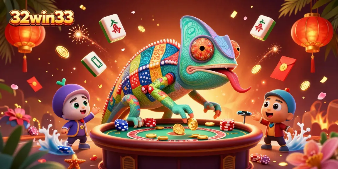 Experience the vibrant world of online gaming with 32win33, featuring dynamic casino elements and enchanting visuals.