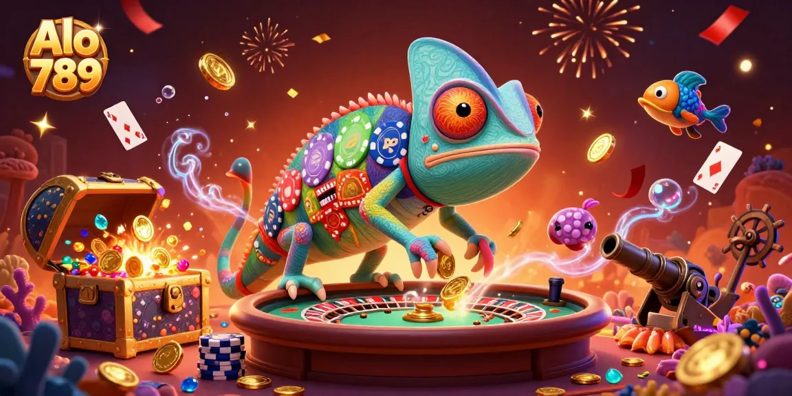 Engage with Alo 789 by stepping into a vibrant casino world bursting with colorful treasures and dynamic games.