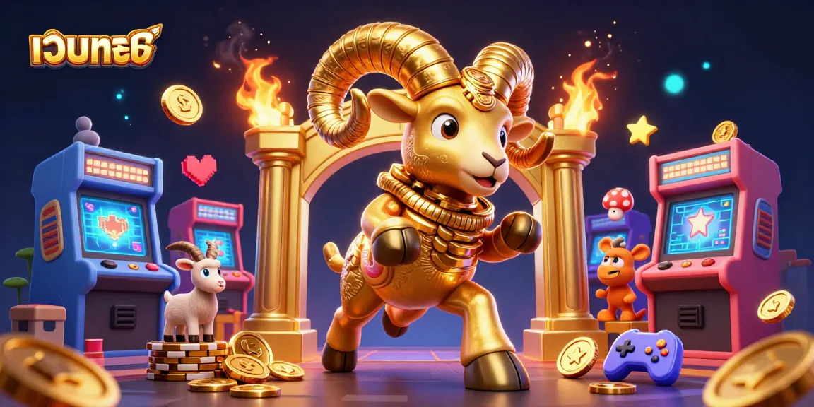 Experience winning thrills with เว็บตรง in this vibrant casino-themed illustration.