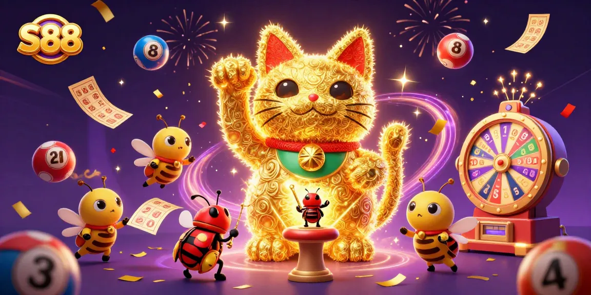 S88 brings vibrant fun to casino gaming with dynamic symbols and festive elements.