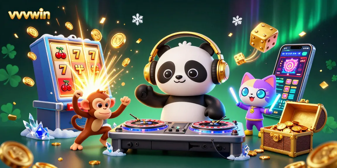Experience exciting wins at vvvwin with colorful slot machines and dynamic gaming characters.