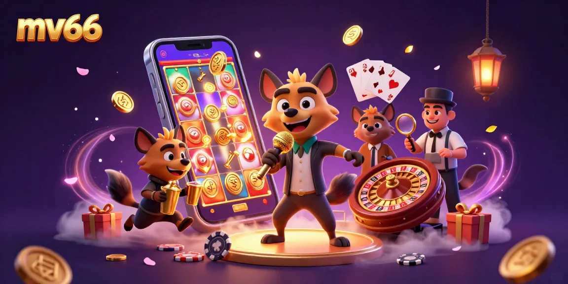Experience the excitement of mv66, where hyenas bring comedy to the casino with games and dazzling slots.