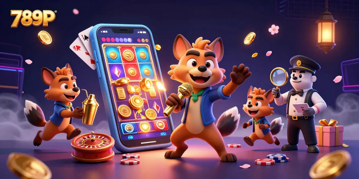 Experience the vibrant casino scene at 789P with hyenas running a club, delivering entertainment!