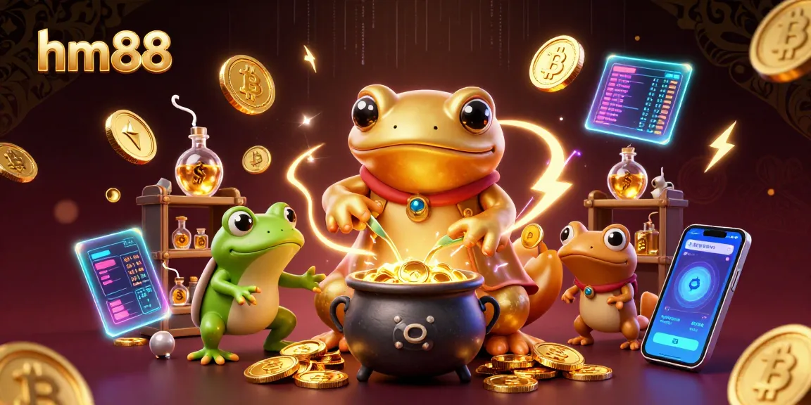 Experience the excitement of hm88 as golden coins are transformed in a magical casino world.