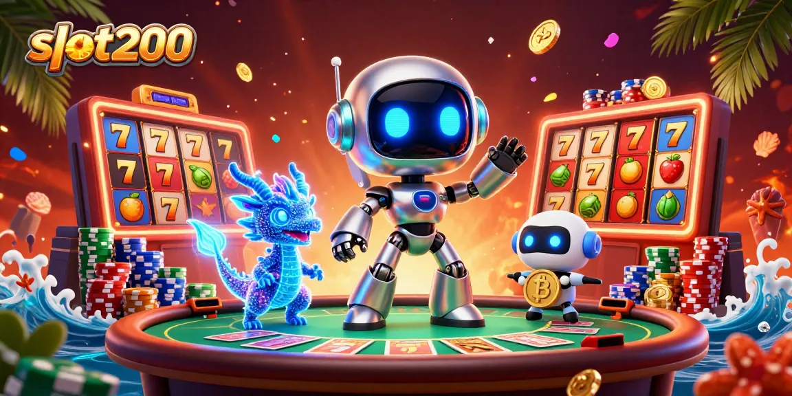 Mainkan slot200 dan nikmati berbagai permainan menarik dengan robot futuristik dan teman digital.