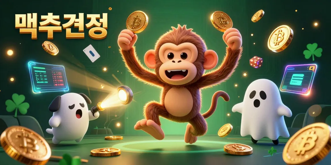 먹튀검증의 중요성을 강조하며 다양한 카지노 소품이 가득한 3D 일러스트레이션