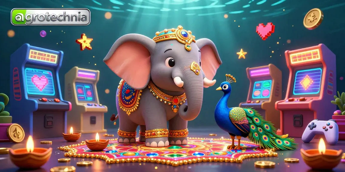 Experience agrotecnia with vibrant casino gameplay elements and enchanting Diwali themes.