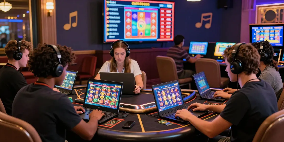 ผู้เล่นสนุกสนานกับเกมสล็อตออนไลน์ ภายในบรรยากาศคาสิโนระดับพรีเมียม