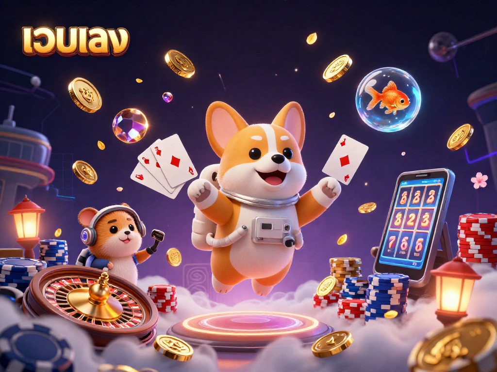 Experience thrilling gameplay at เว็บตรง with captivating gambling illustrations.