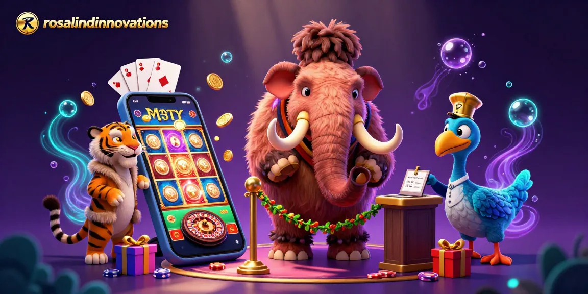 Engage with rosalindinnovations' exciting casino scene featuring animated characters and dynamic gambling elements.