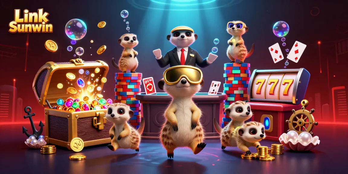 Engage with Link Sunwin casino operations through an immersive 3D meerkat adventure.