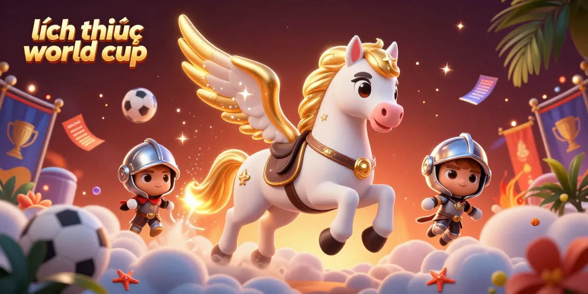 Engage with lịch thi đấu world cup as a celestial knight rides through a vibrant sports betting universe.
