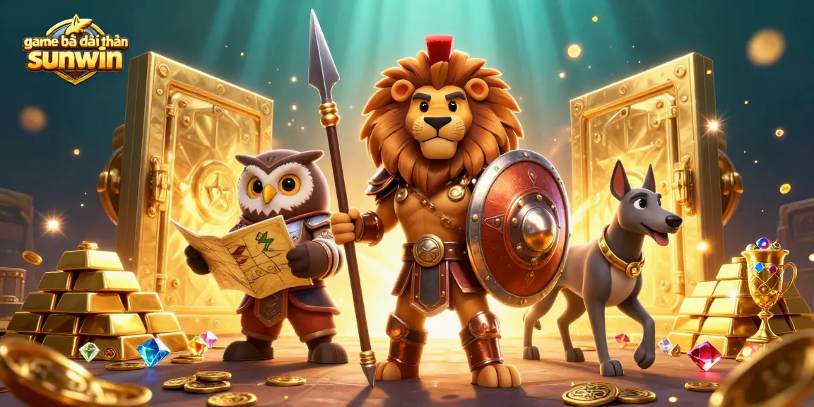 Experience the thrill of game bài đổi thưởng sunwin with Spartan lion, strategist owl, and messenger greyhound.