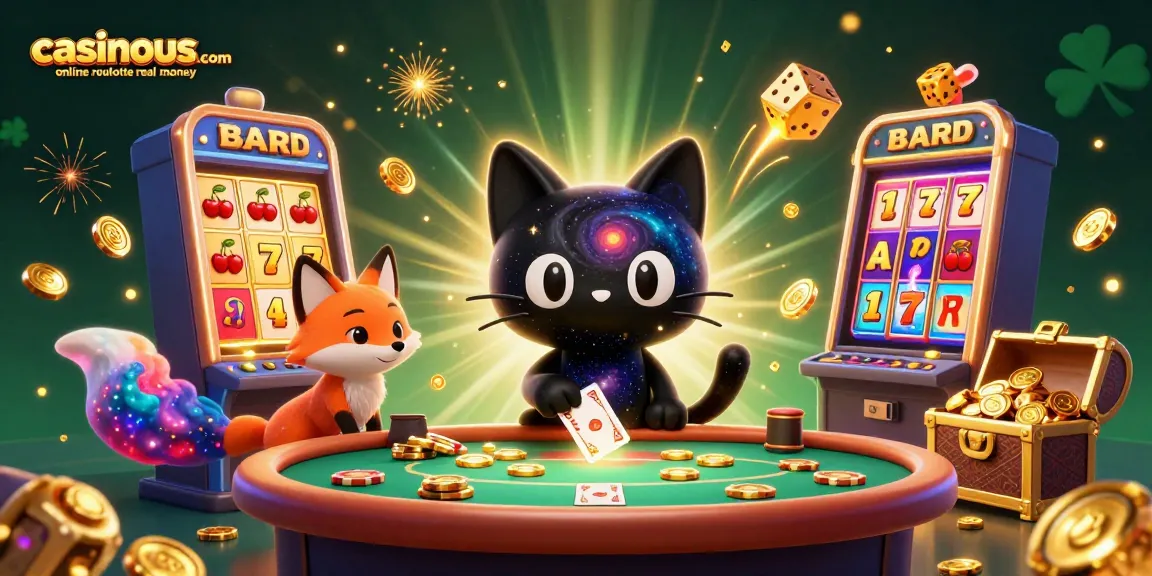 Experience thrilling gameplay at casinous.com online roulette real money with dynamic characters and sparkling casino elements.