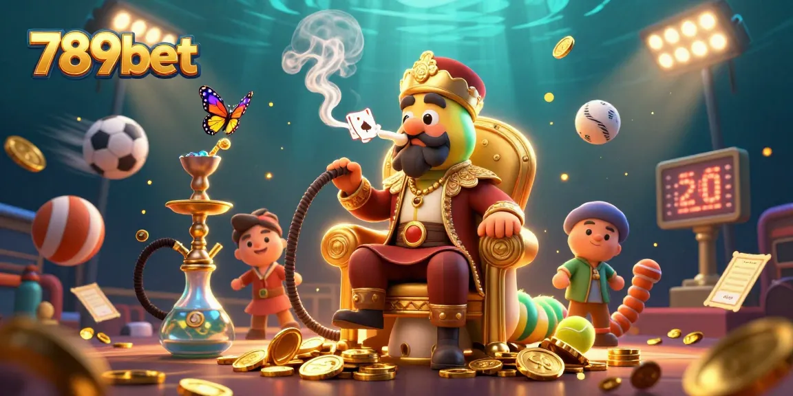 Engage with 789bet through an action-packed illustration of casino fun and excitement.