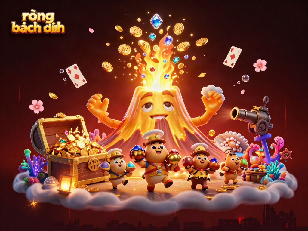Engage with rồng bạch kim and explore a treasure-filled dynamic casino adventure.
