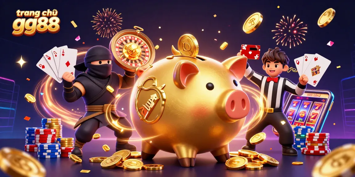 Experience high-stakes excitement at trang chủ gg88 with a vibrant casino scene featuring dynamic characters.