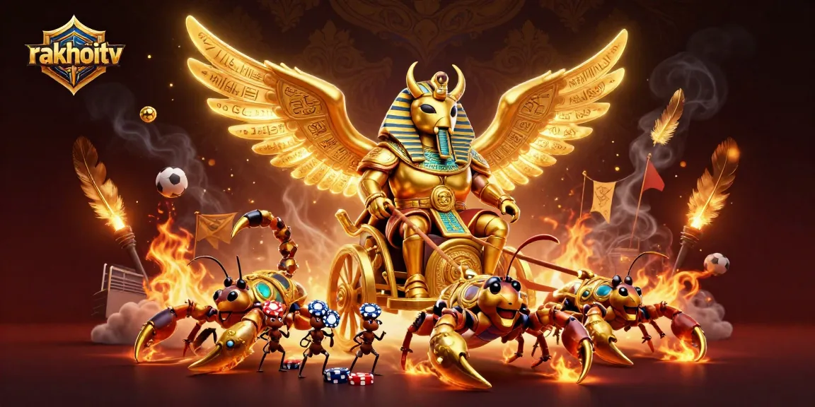 Experience thrilling sports action with rakhoitv in this vibrant 3D carnival of animated characters.
