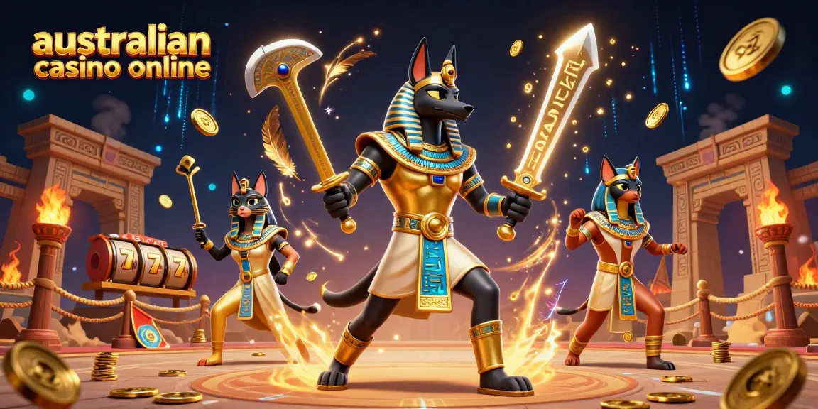 Engage in thrilling gameplay at the australian casino online with 3D epic characters and vibrant casino elements.