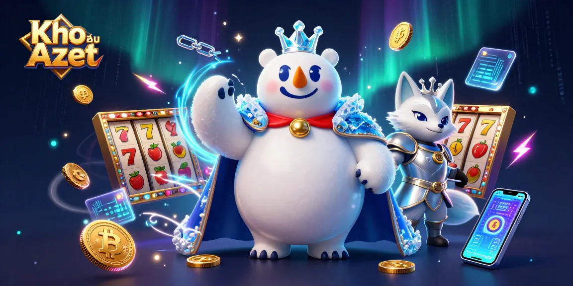 Experience thrilling wins with Kho Báu Aztec, featuring vibrant casino elements and immersive characters.