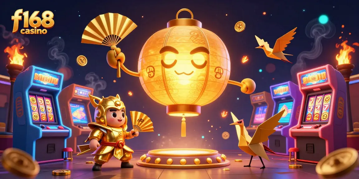 Experience the excitement of winning at f168 casino, featuring dynamic 3D characters and vibrant gaming elements.