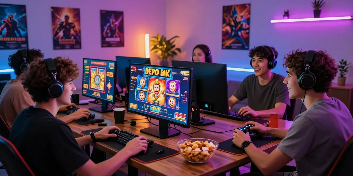 Engaging online gaming experience with excitement around slot depo 5k.