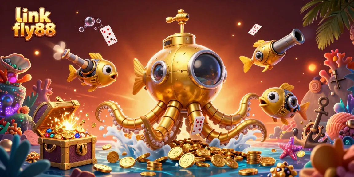 Engage with link fly88 for thrilling golden kraken adventures in an ocean of coins.