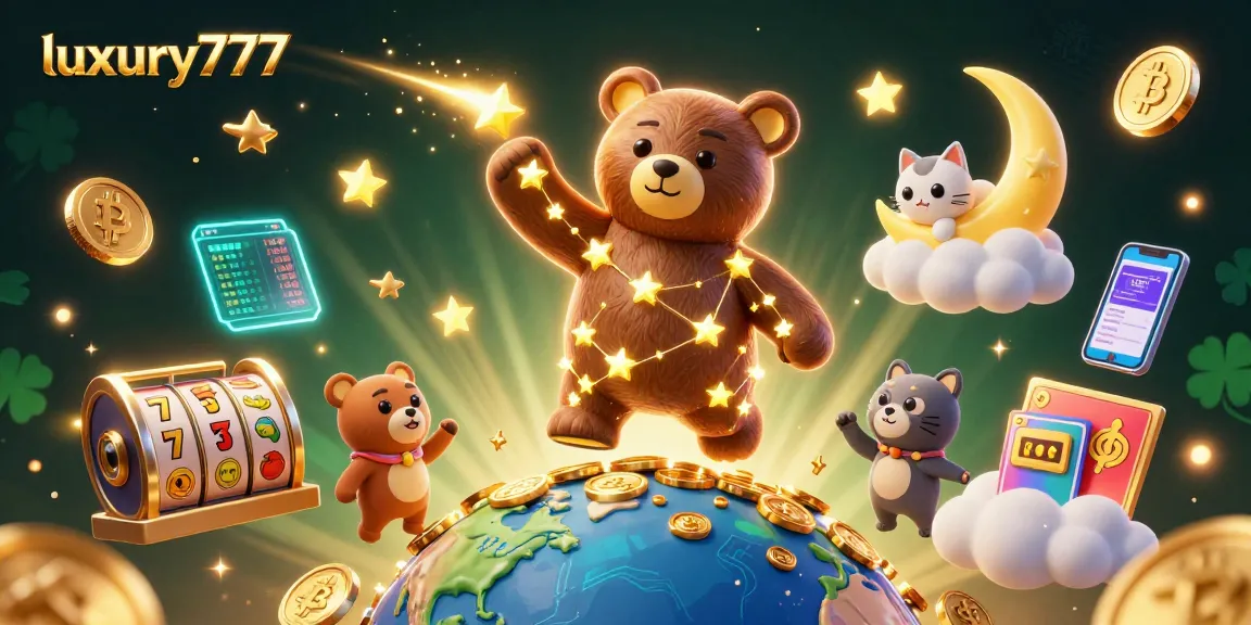 Experience thrilling gameplay with luxury777 slots featuring vibrant coins and a magical atmosphere.